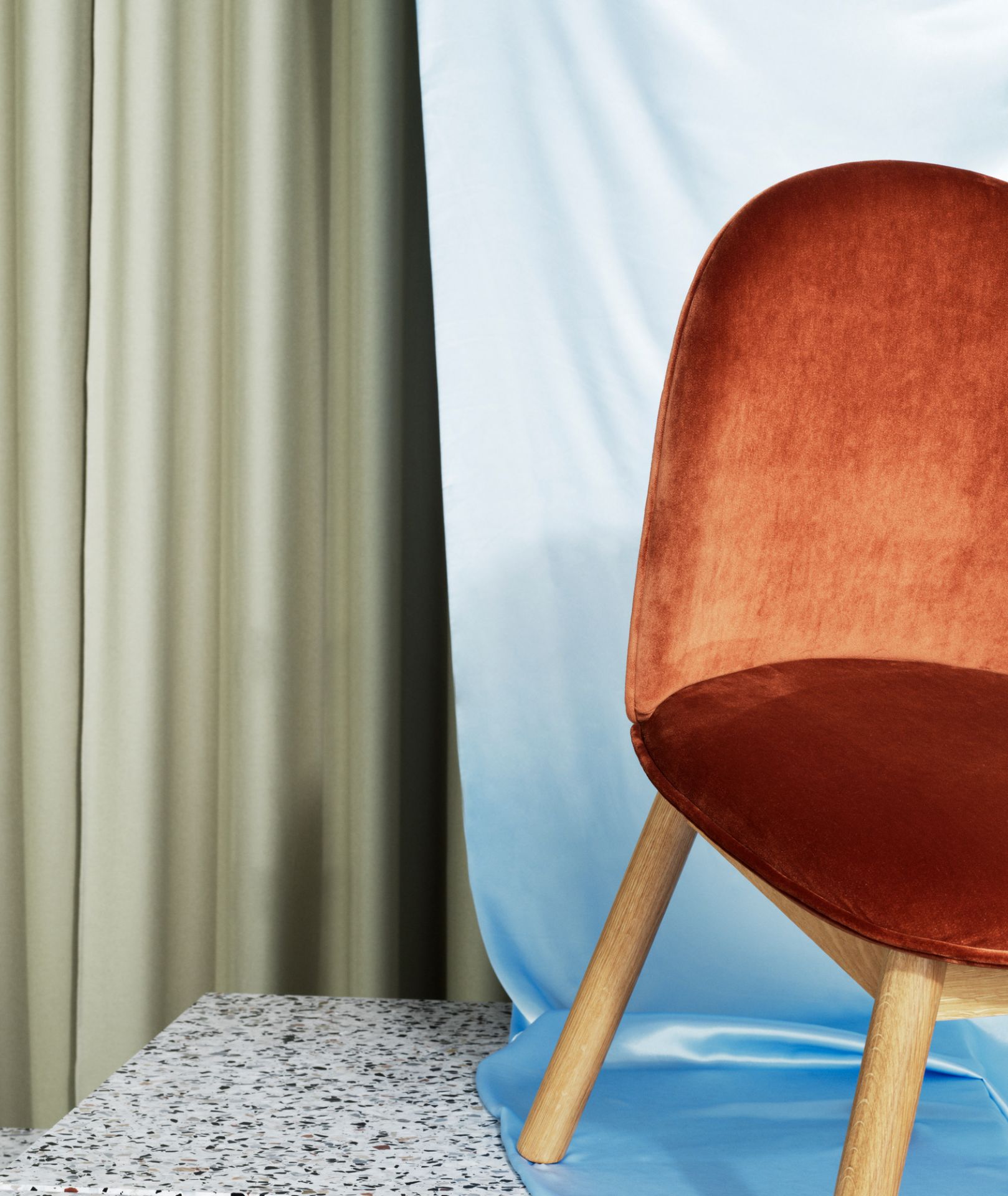 Ace Lounge Sessel Eiche Normann Copenhagen Ultra Leather