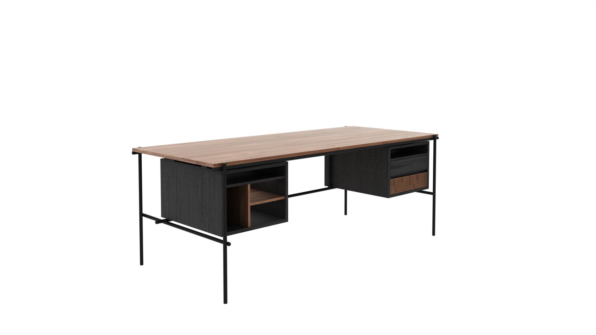 Oscar Schreibtisch - 2 Schubladen Ethnicraft