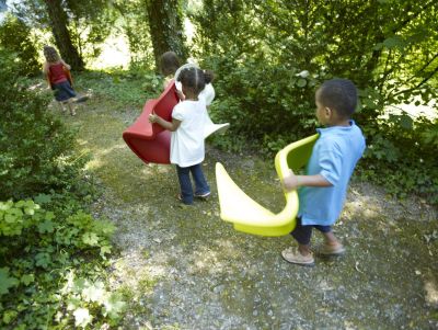 Panton Junior Stuhl MEERBLAU Vitra EINZELSTÜCK