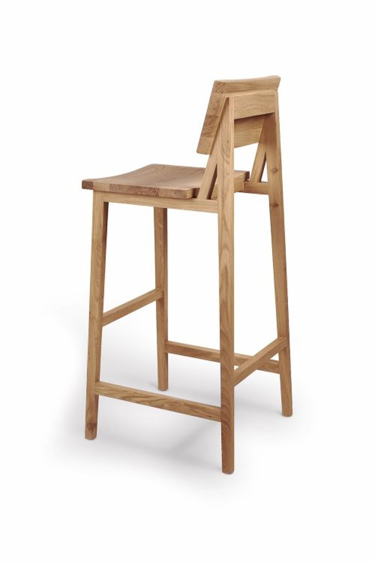 N4 Barhocker Eiche lackiert Ethnicraft