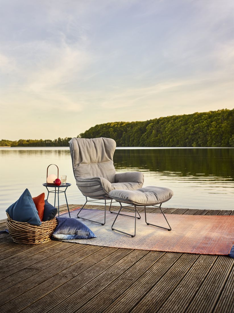Leyasol Ottoman Outdoor Freifrau Manufaktur