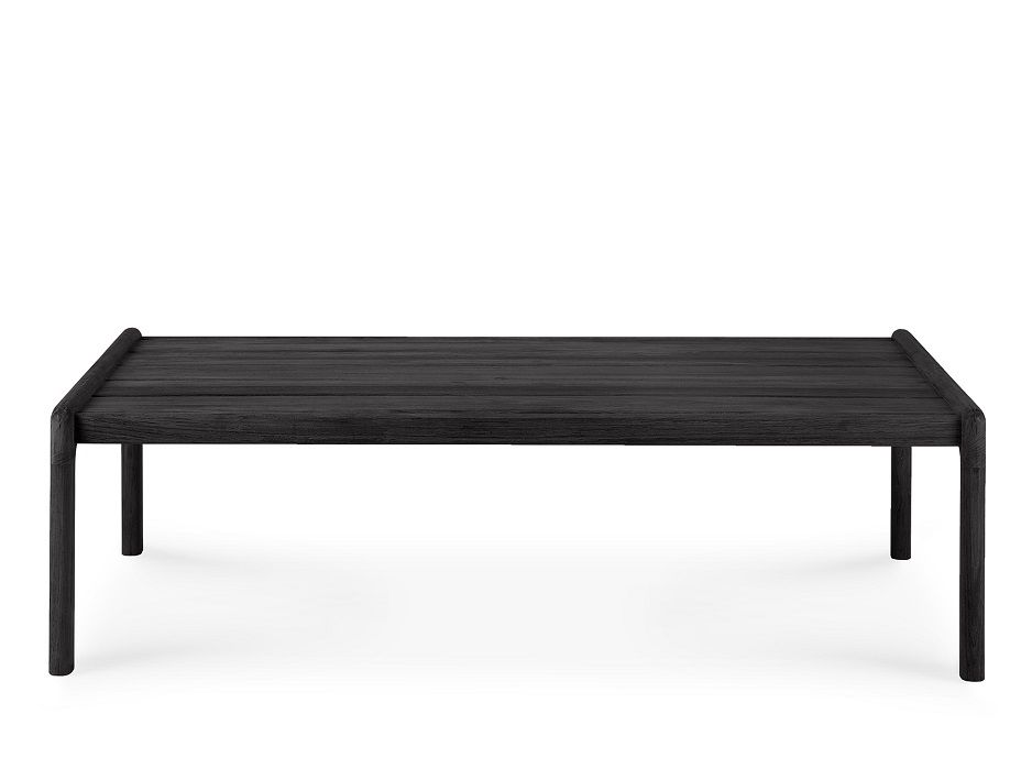 Jack Outdoor Couchtisch Teak schwarz lackiert Ethnicraft