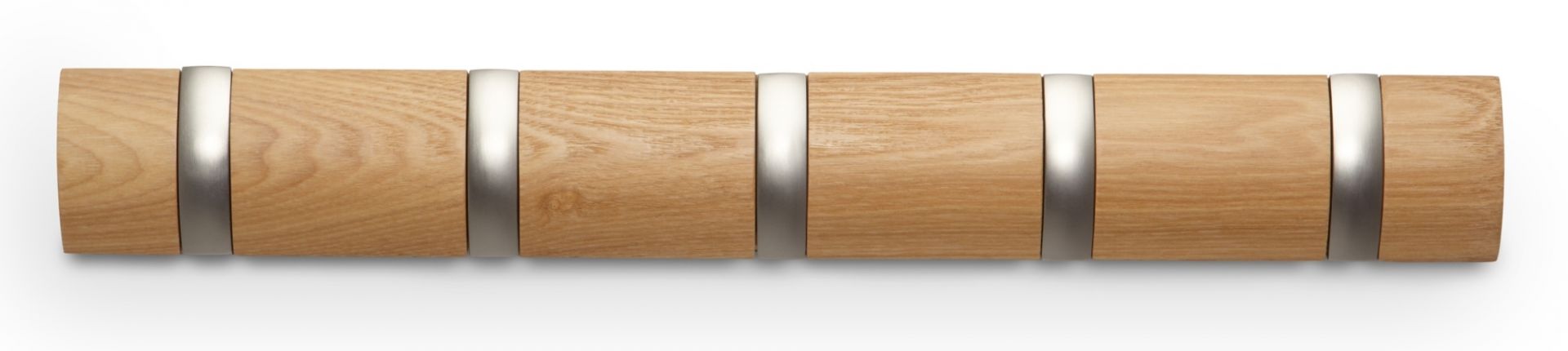 Flip Hook 5er Garderobe Holzfarben Umbra EINZELSTÜCK
