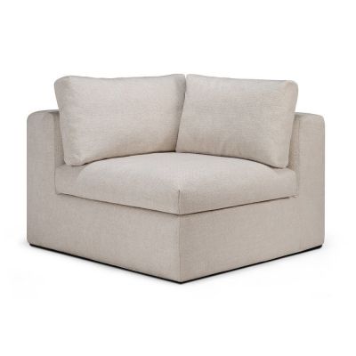 Mellow Sofa Ecke Ivory Stoff Ethnicraft