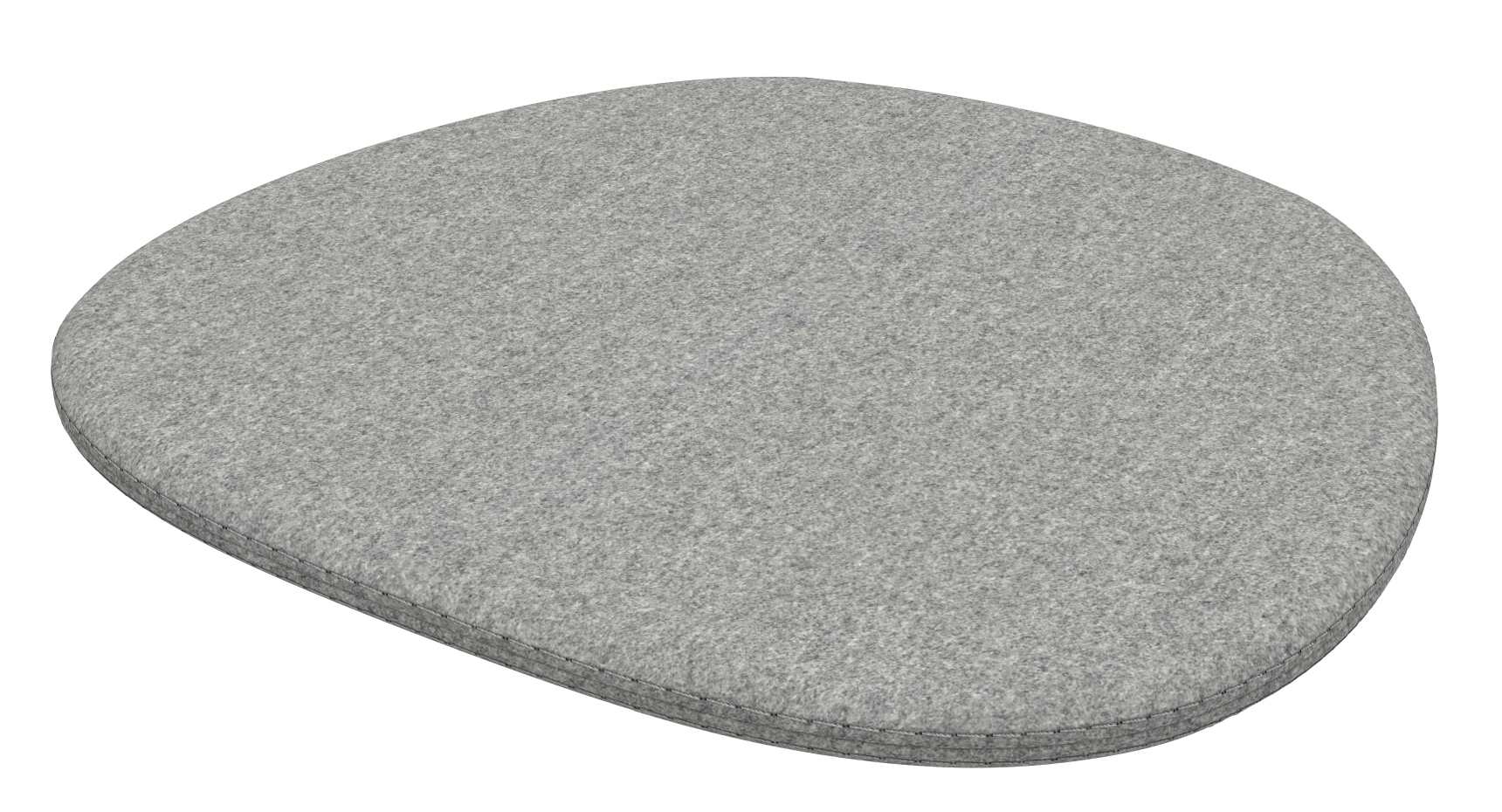 Soft Seats Typ B Sitzauflage Vitra Cosy Pebble grey