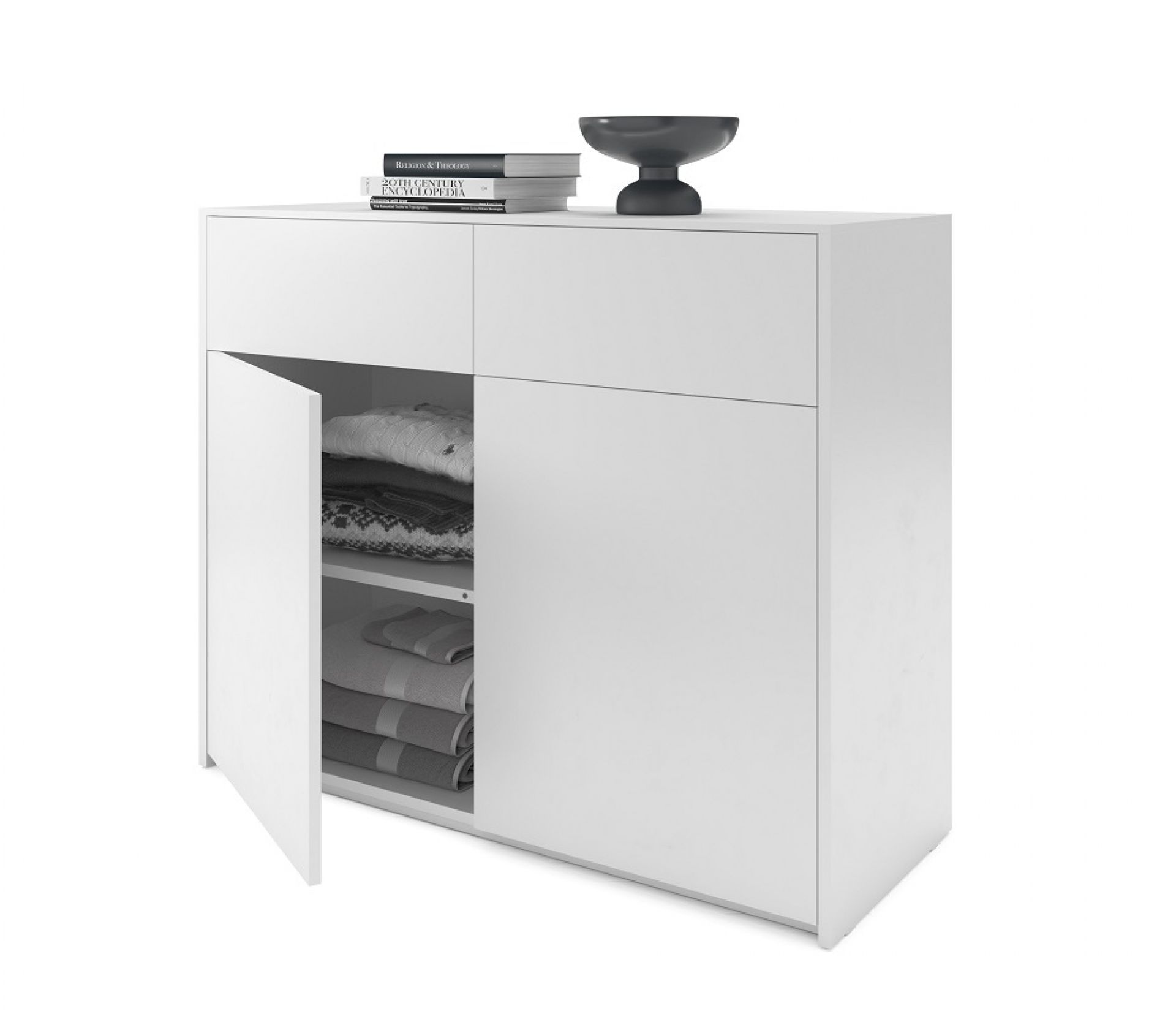 Modular Plus Kommode mit 2 Türen und 2 Schubkästen Müller Möbelwerkstätten