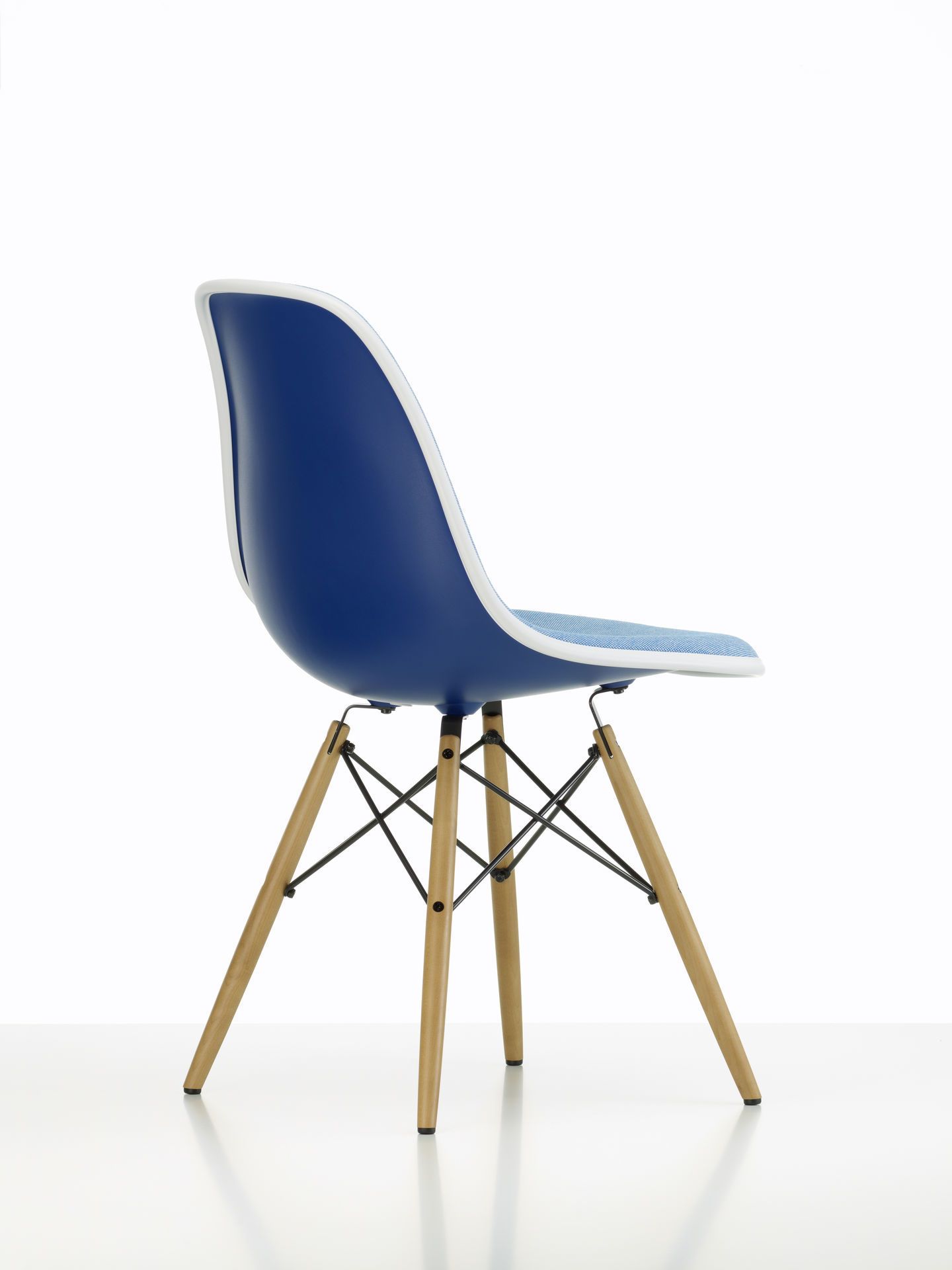 Eames Plastic Side Chair DSW Stuhl Vollpolster Vitra