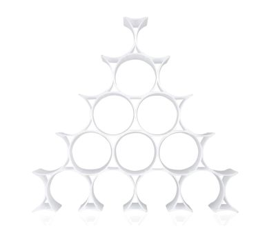 Infinity Flaschenregal Weiß Kartell EINZELSTÜCK