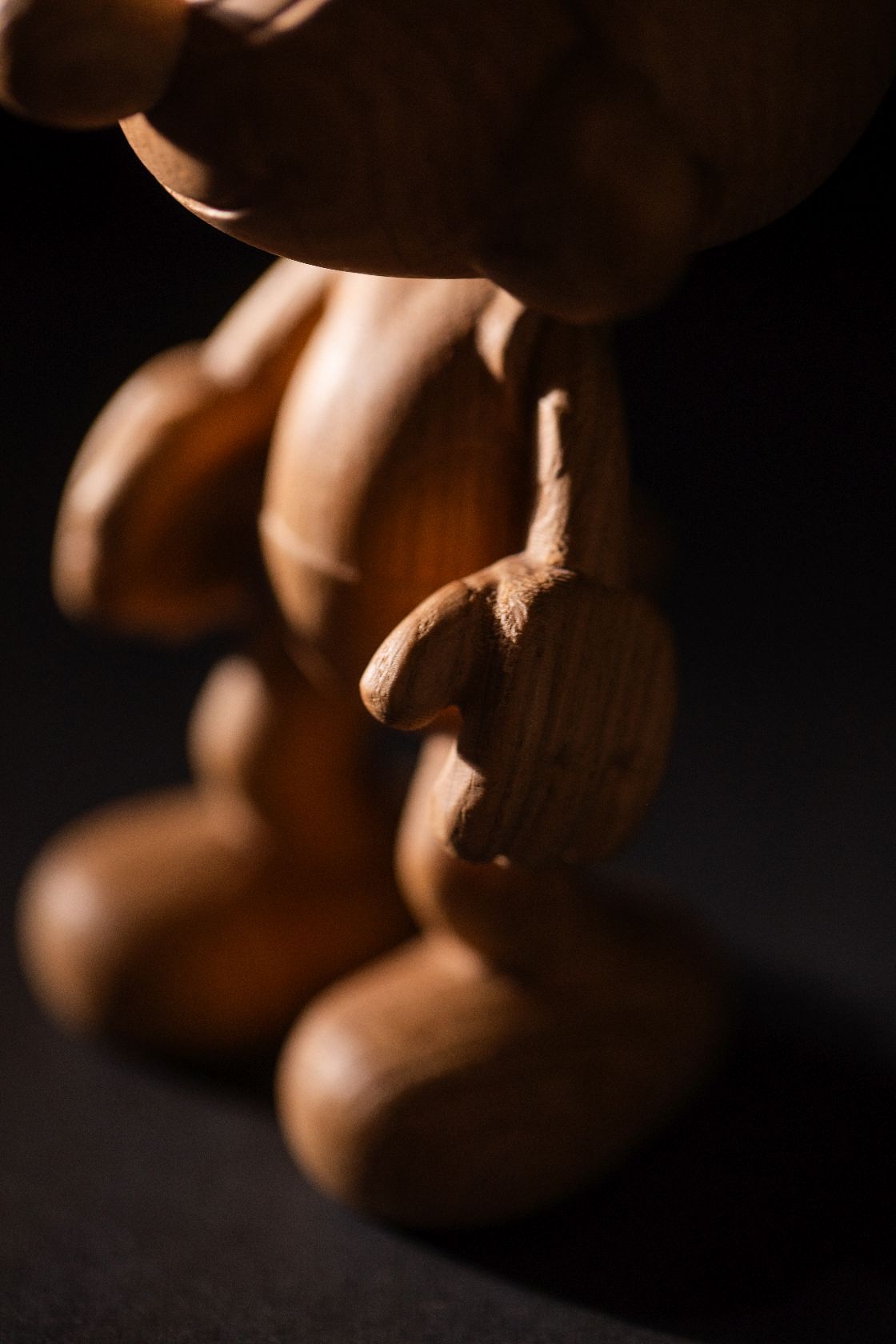 Schlumpf Small Klein Holzfigur Boyhood