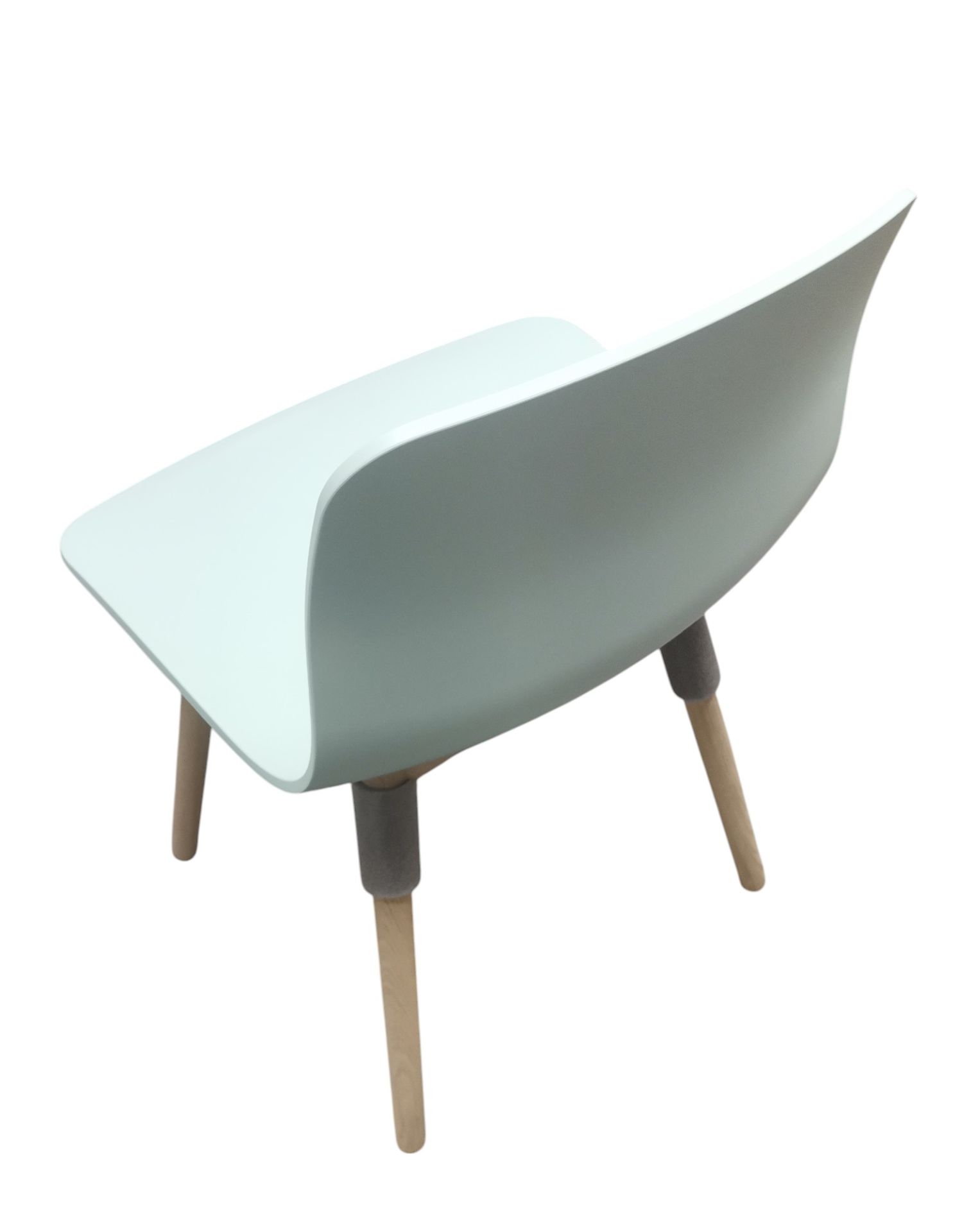 About a Chair AAC12 / AAC 12 Stuhl DUSTY MINT / EICHE GESEIFT Hay MÄNGELEXEMPLAR      