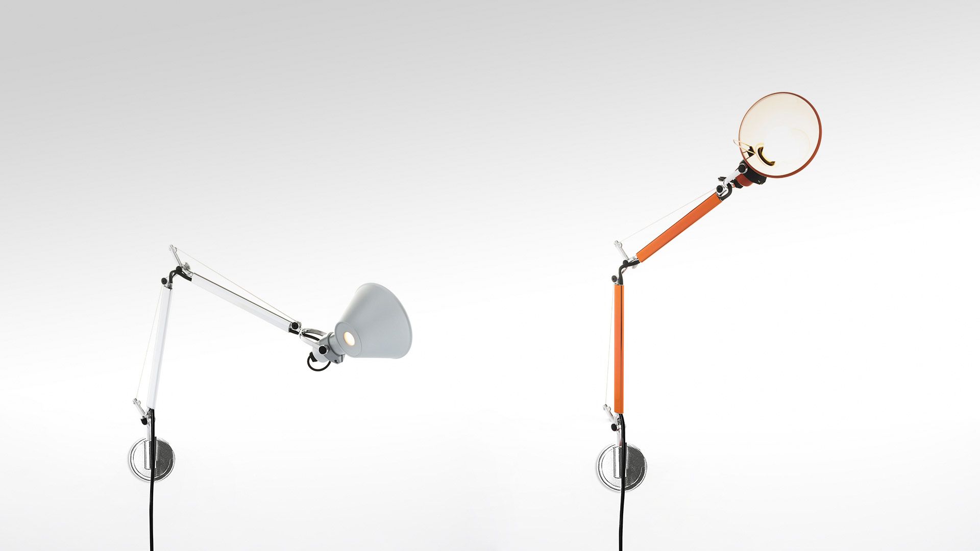 Tolomeo Micro Wall Wand- oder Deckenleuchte mit Wandbefestigung Artemide