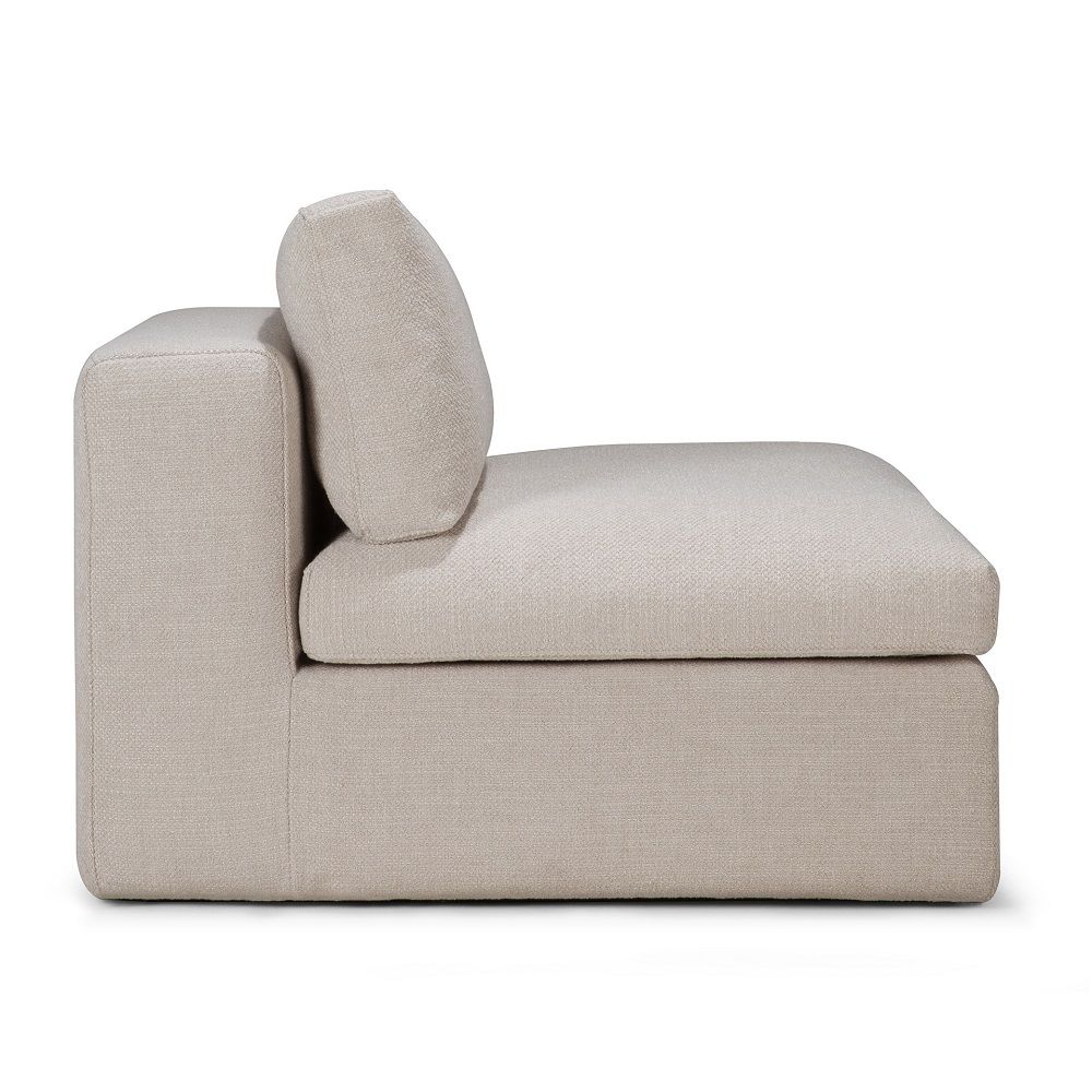 Mellow Sofa 1 Sitzer Ivory Stoff Ethnicraft
