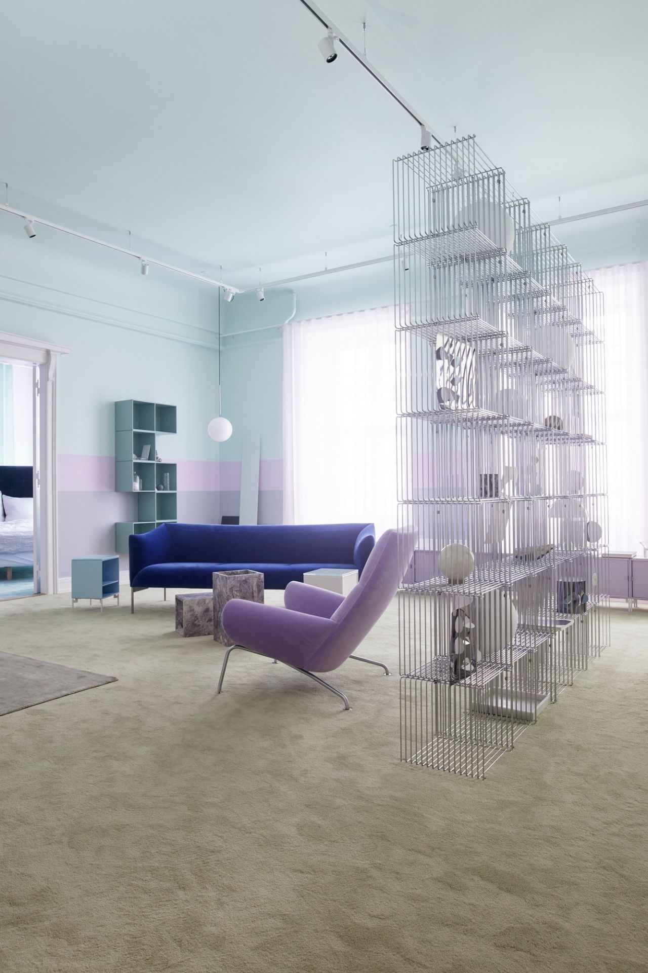 Glasboden für Wire Cube Drahtregal Montana EINZELSTÜCK