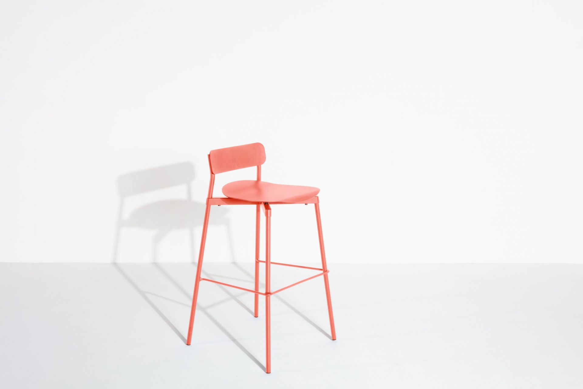Fromme Barstool Barhocker H 75 cm Petite Friture Coral Fromme Barstool Barhocker H 75 cm Petite Friture Coral