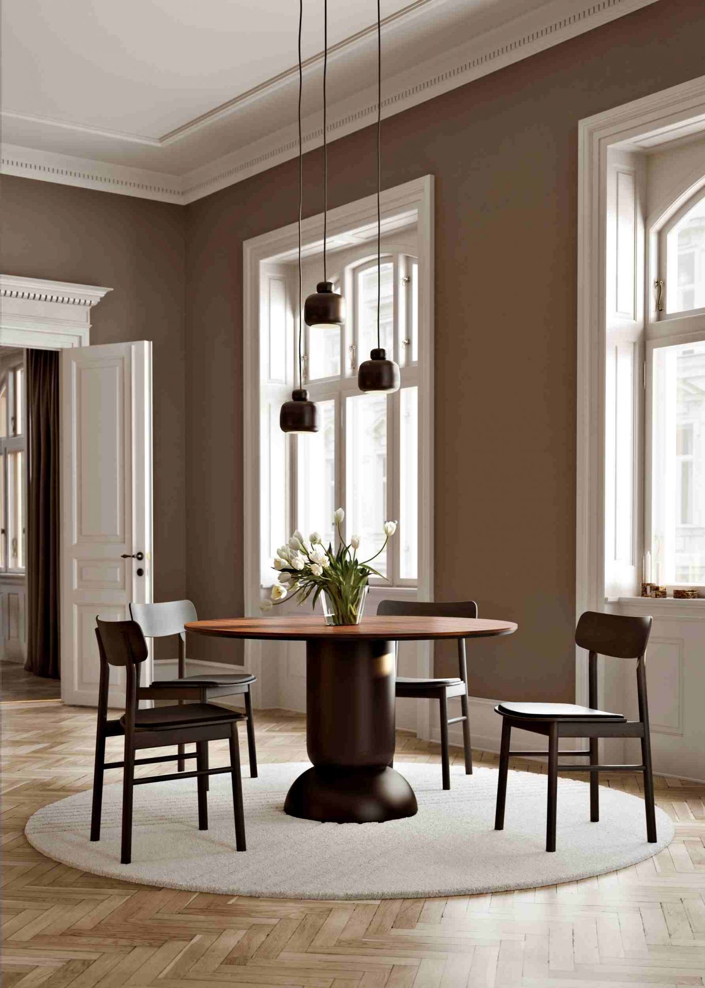 Ludo Dining Table Esstisch Ø 130 cm Woud