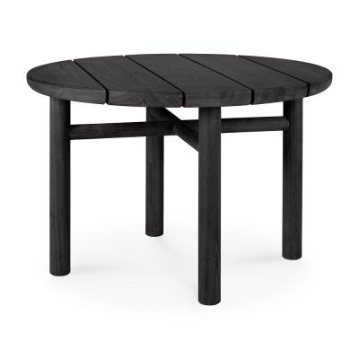 Quatro Outdoor Couchtisch Teak schwarz lackiert Ethnicraft