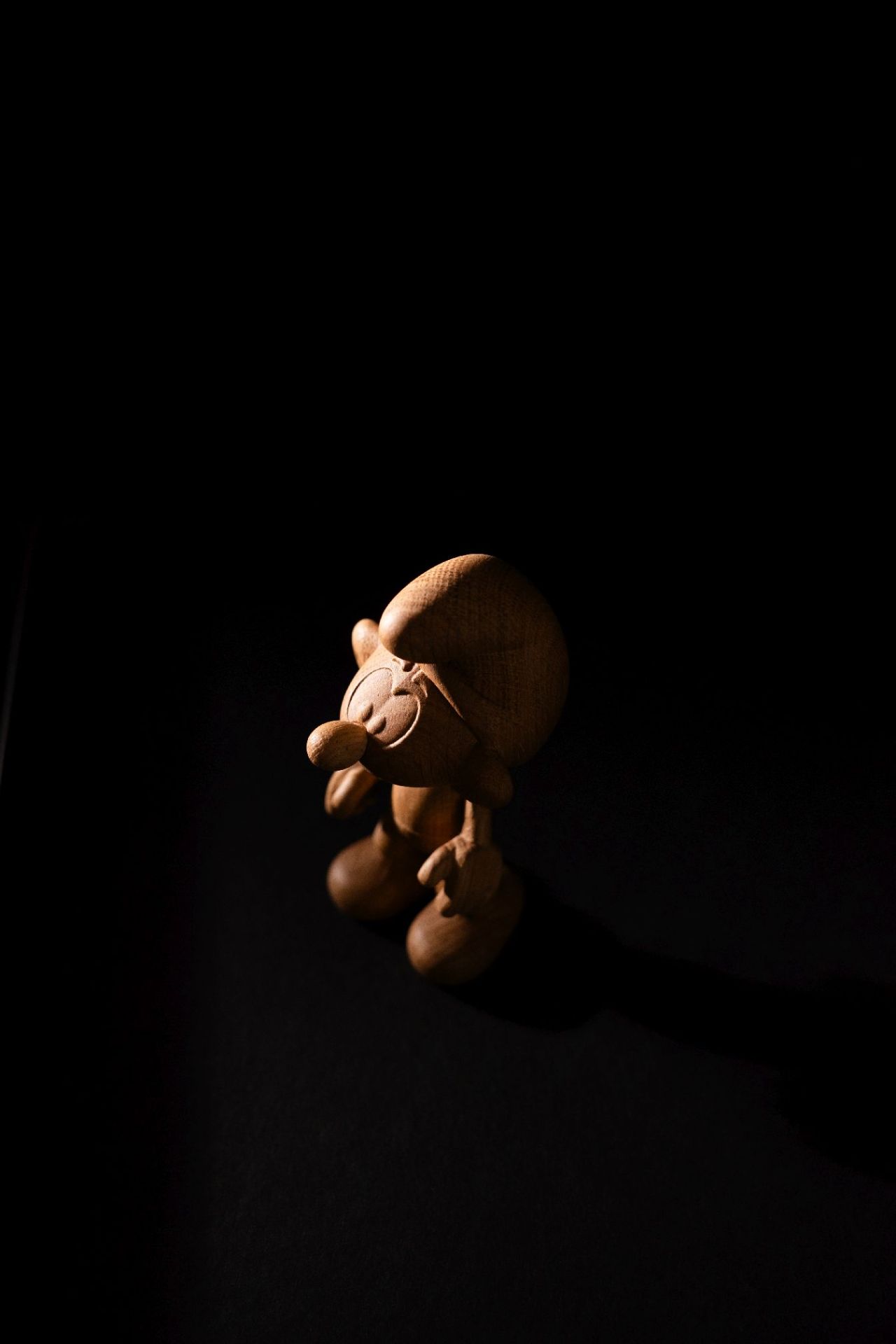Schlumpf Small Klein Holzfigur Boyhood