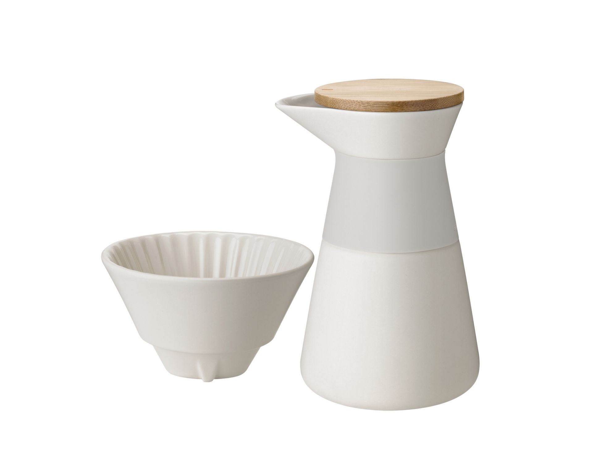 Theo Kaffeefilterkanne sand Stelton EINZELSTÜCK