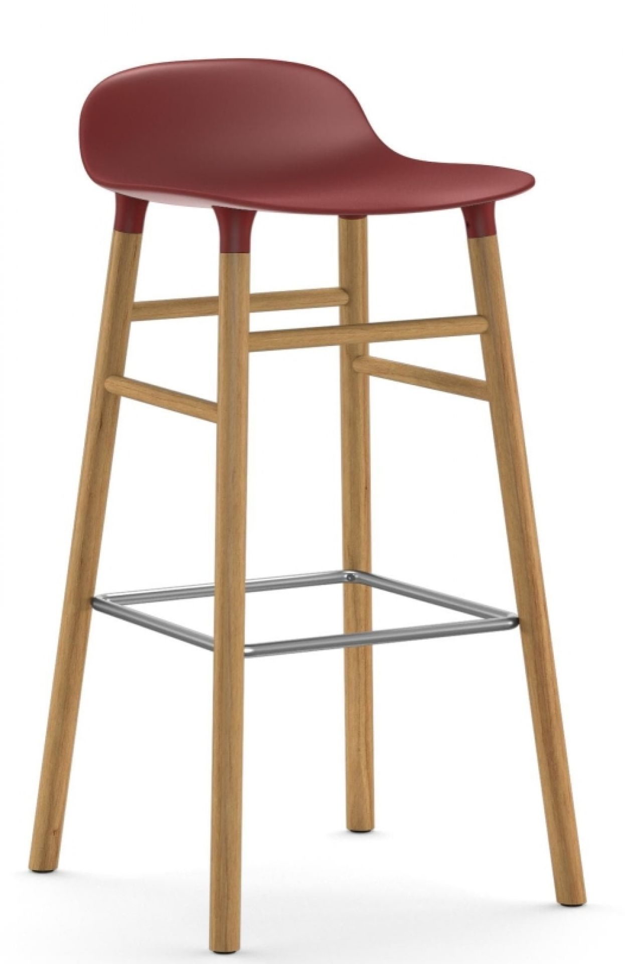 Form Barstool Barhocker H 75 cm Holz Normann Copenhagen