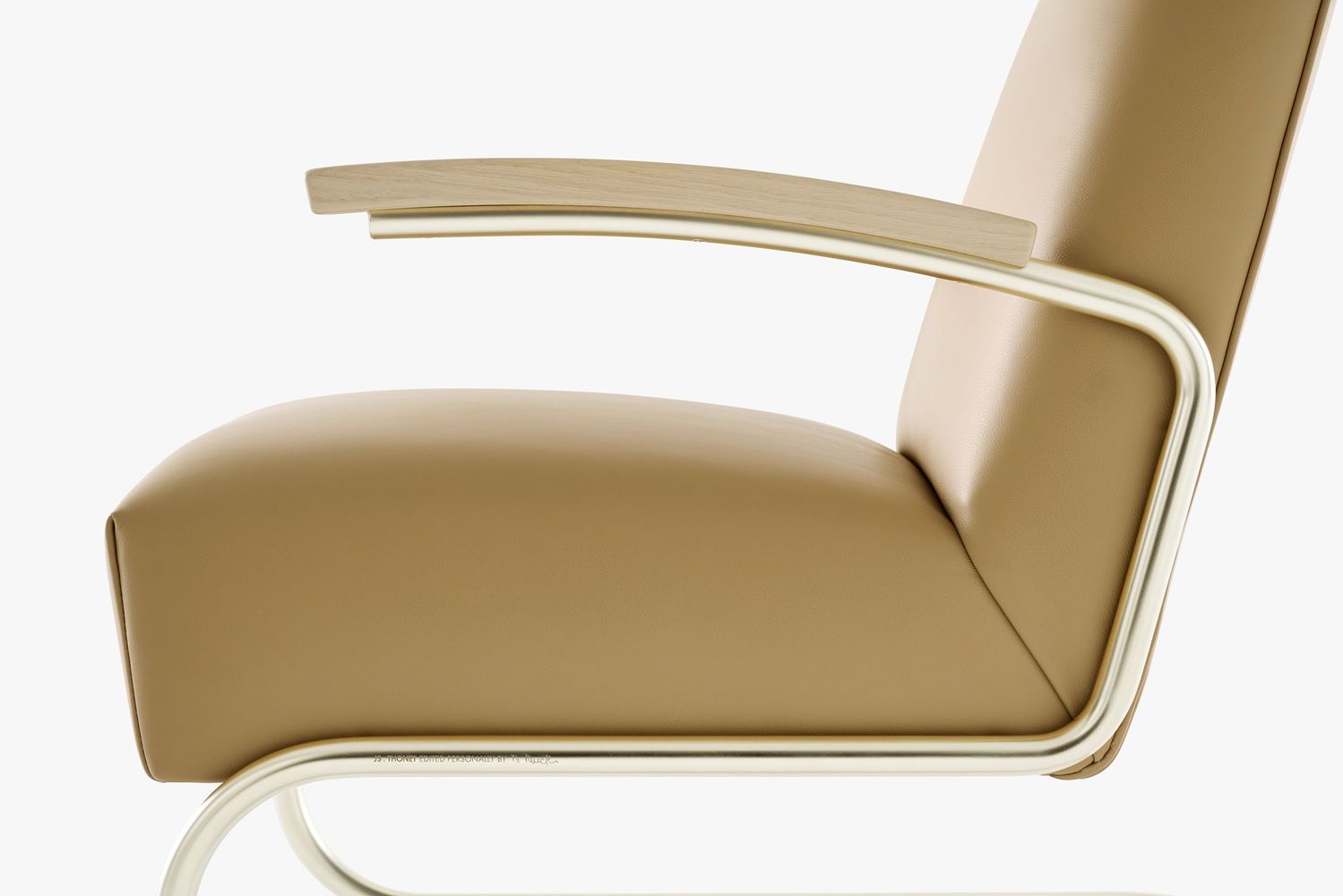 JS. Thonet by Jil Sander S 411 / S411 Sessel Nordic Thonet