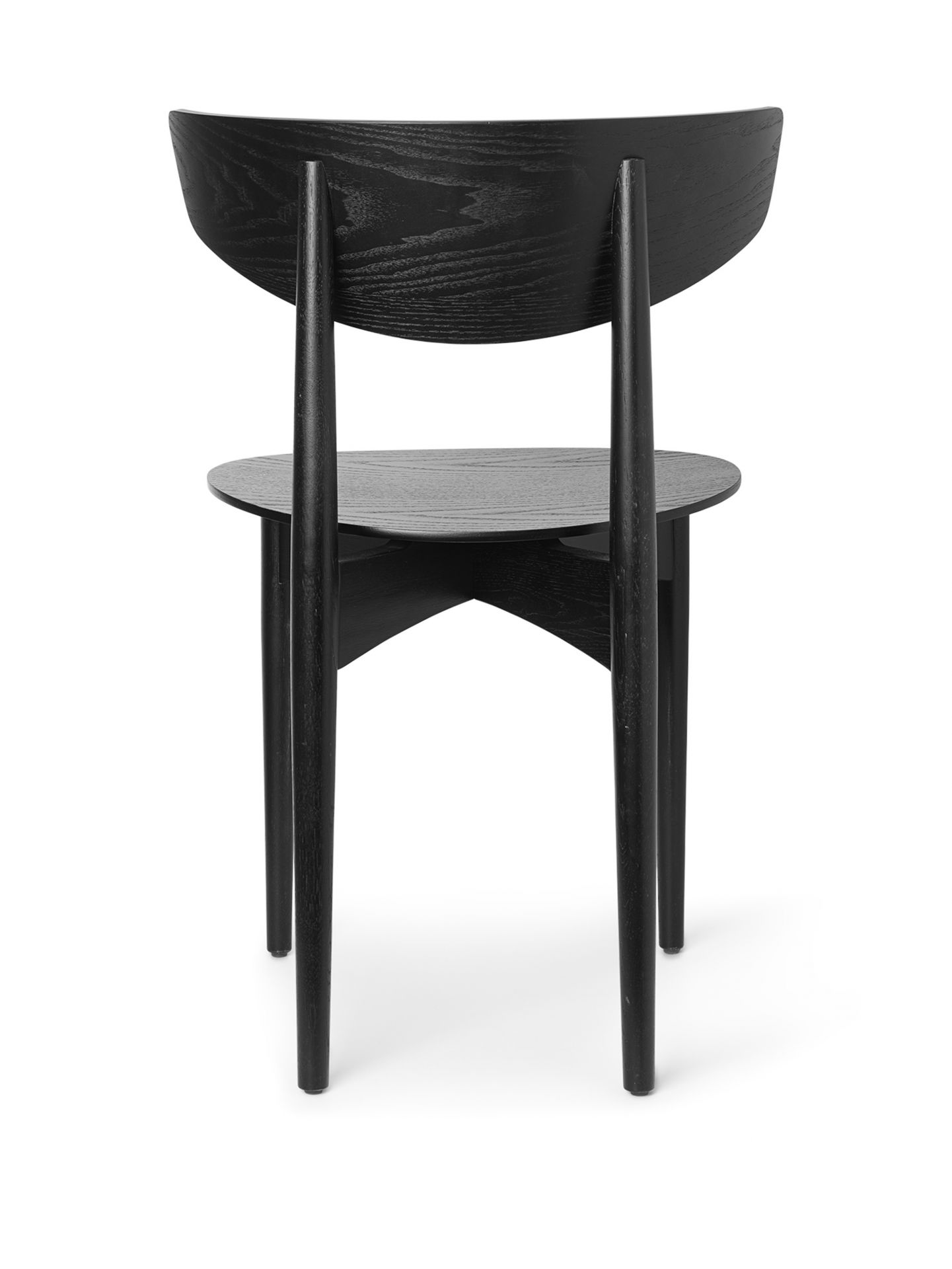 Herman Esszimmerstuhl mit Holzgestell Schwarz Ferm Living Herman Esszimmerstuhl mit Holzgestell Schwarz Ferm Living