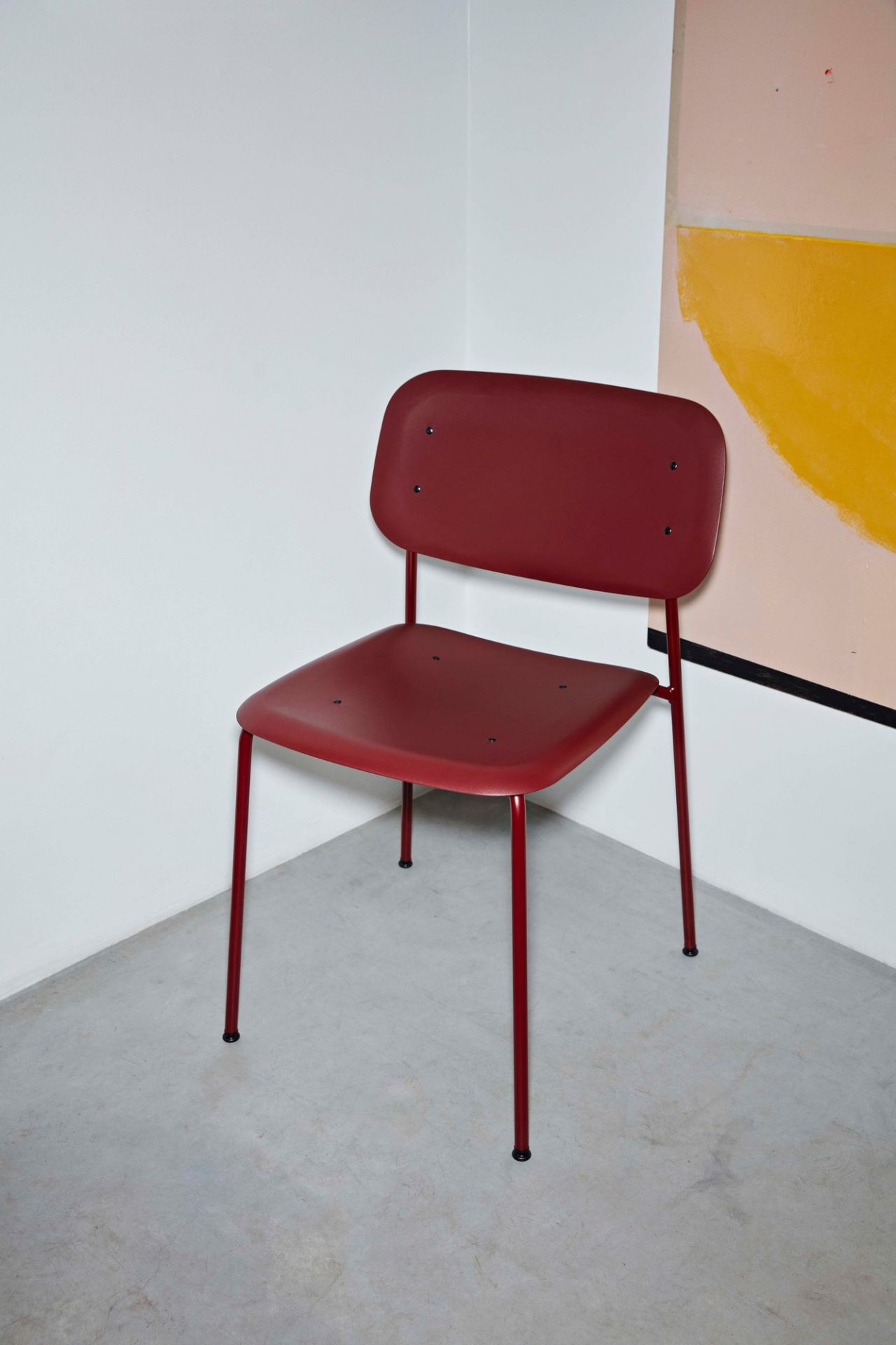 Soft Edge 45 Stuhl Chair Fall rot Hay Soft Edge 45 Stuhl Chair Fall rot Hay