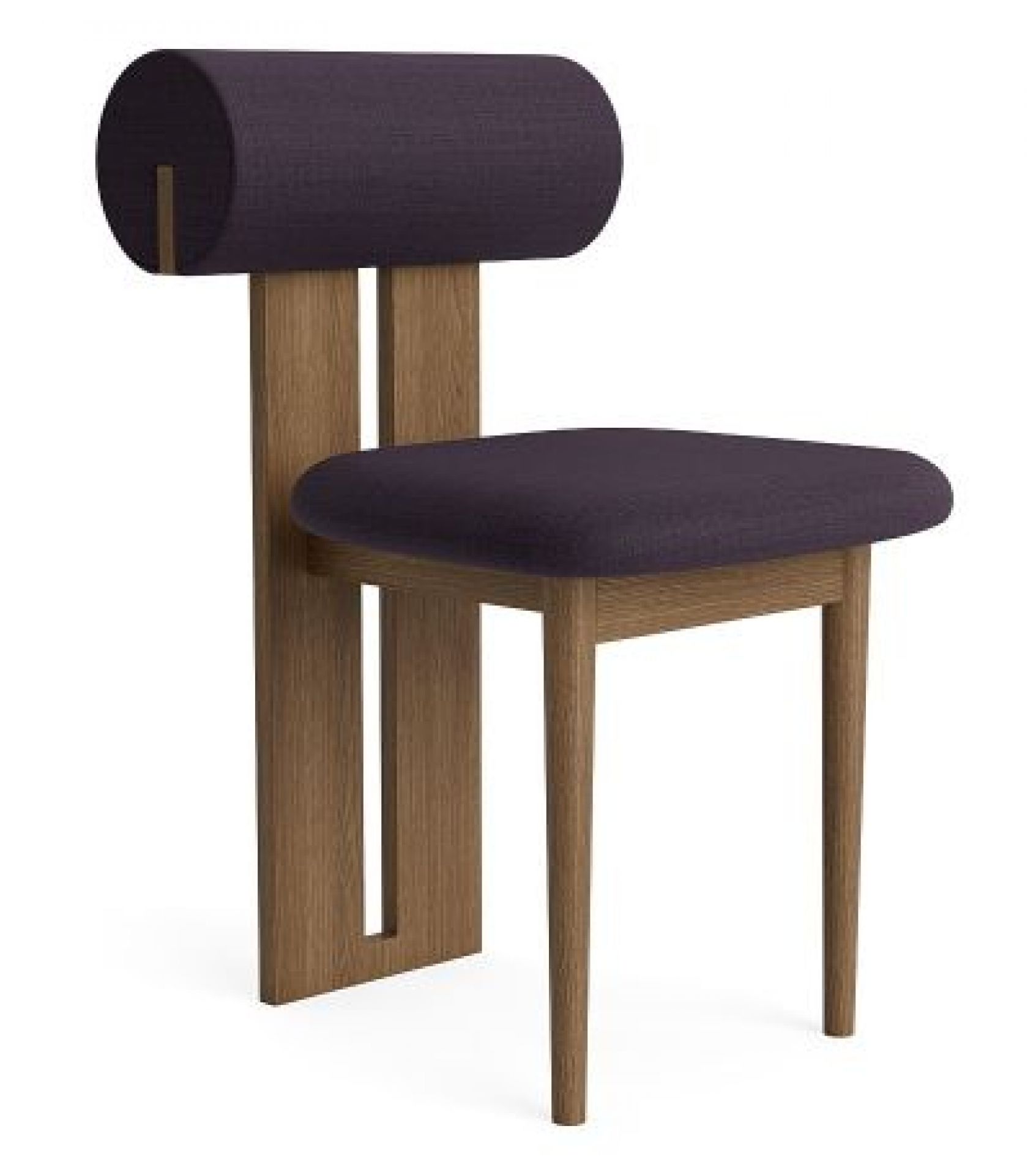 Hippo Stuhl Eiche hell geräuchert Kvadrat - Canvas 2 - 694 Norr11