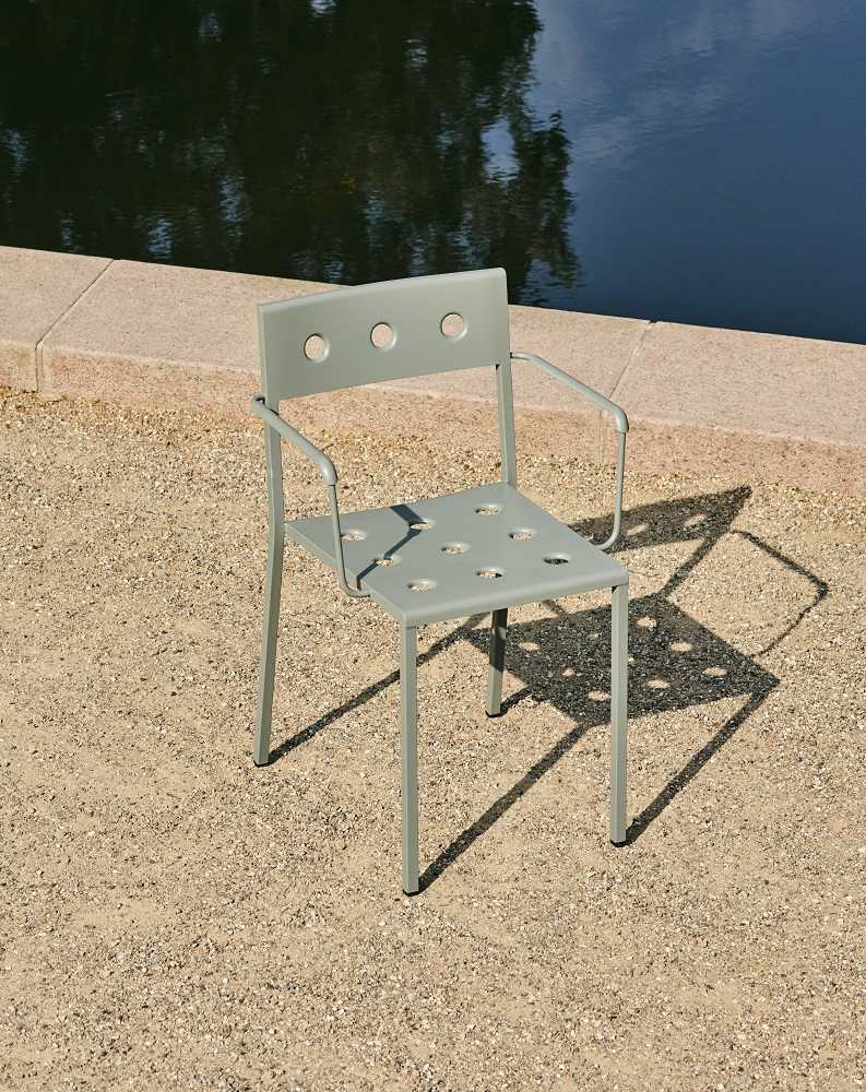 Balcony Outdoor Armchair Armlehnenstuhl Chalk beige Hay EINZELSTÜCK