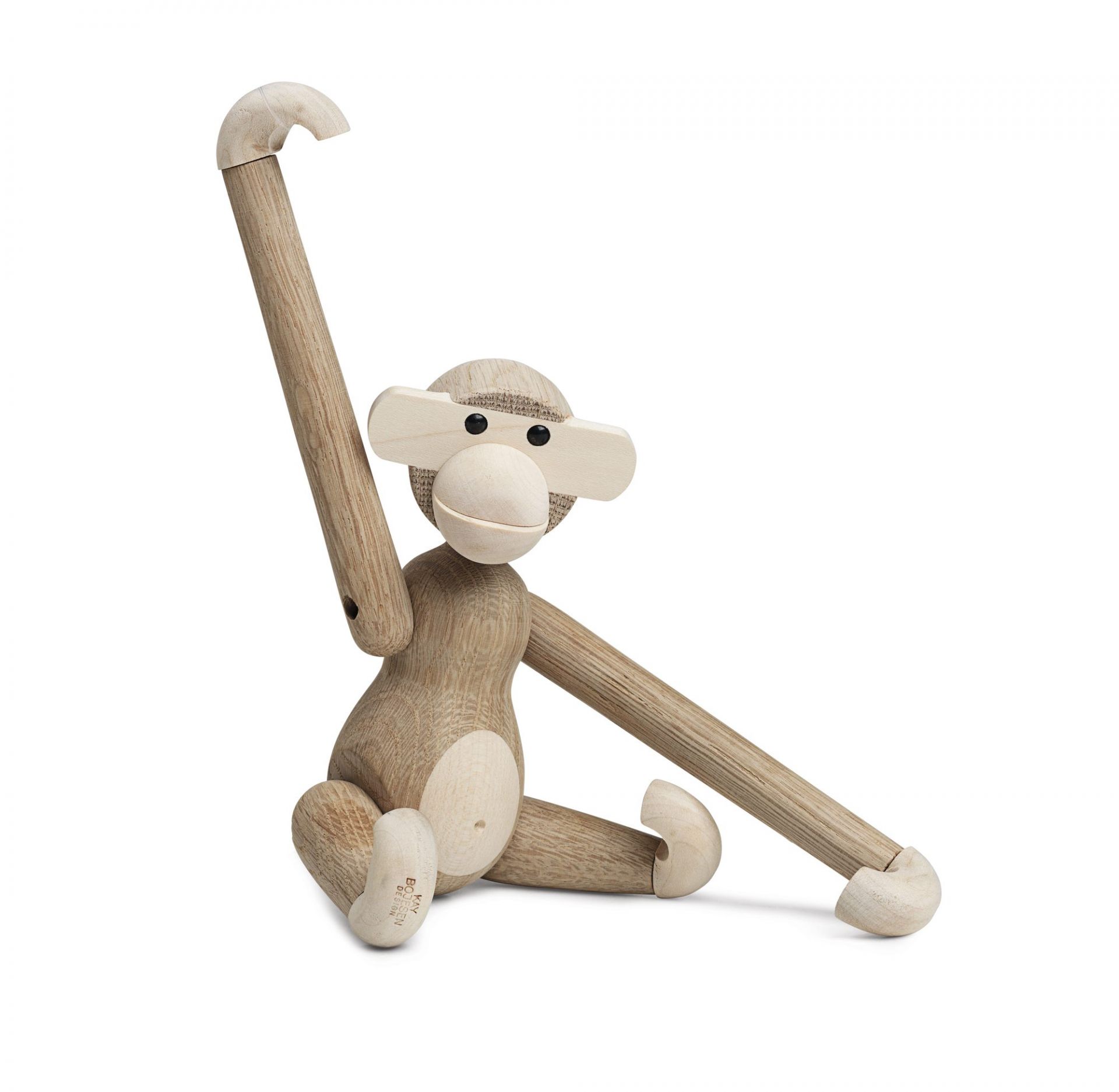 Affe klein Holzfigur Eiche / Ahorn Kay Bojesen