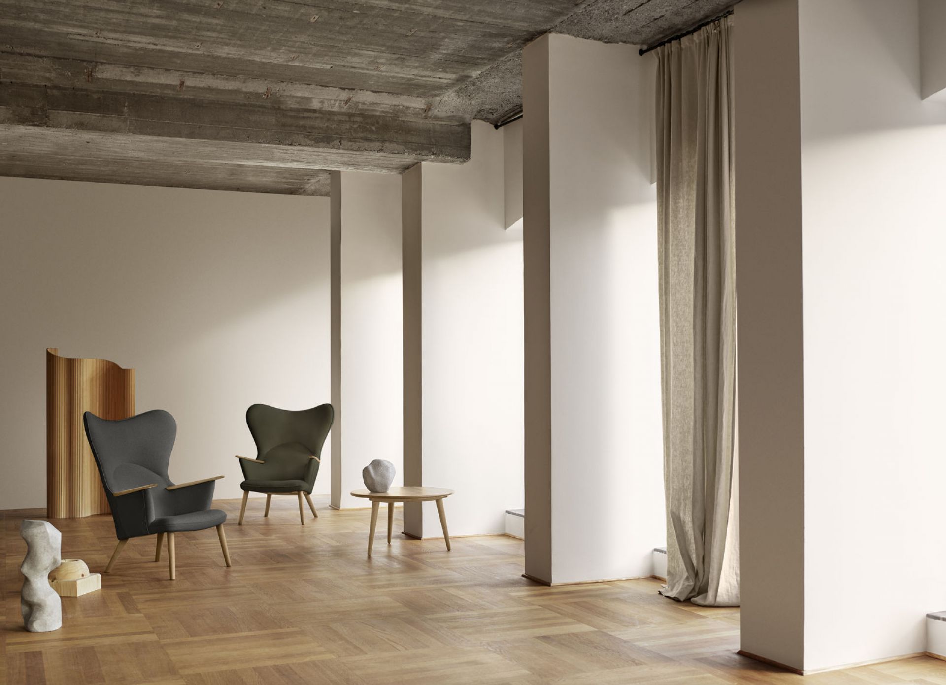 CH78 Mama Bear Lounge Sessel Carl Hansen & Søn