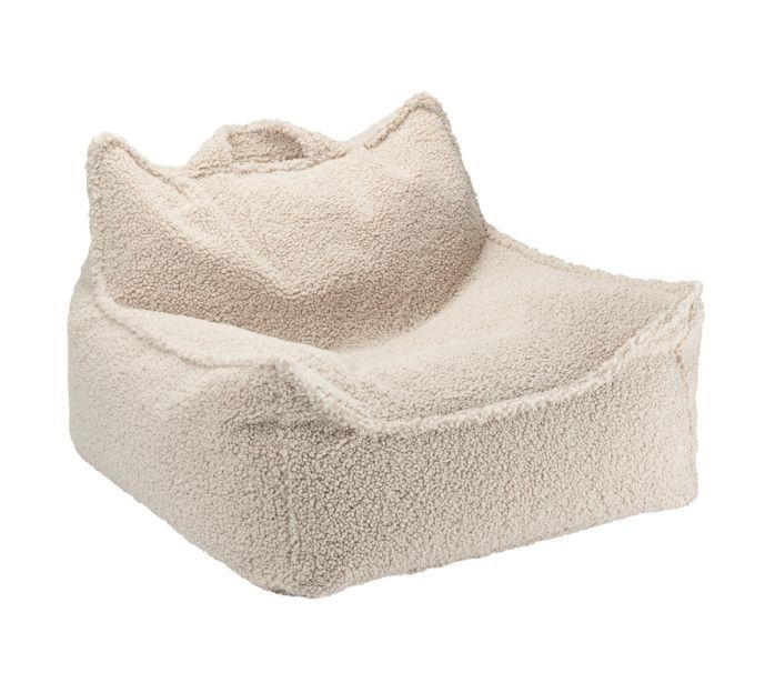 Kindersitzsack Sessel Teddystoff Wigiwama