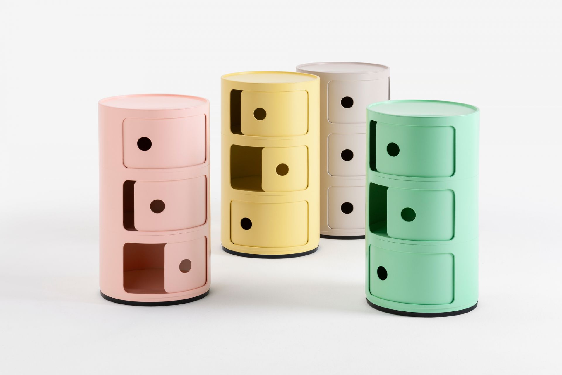Componibili BIO 5970 3-er Element GRÜN Kartell EINZELSTÜCK