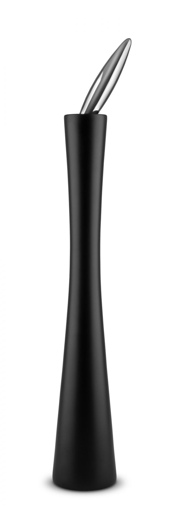 MP1562 Salz- / Pfeffer- / Gewürzmühle aus Buchenholz schwarz Alessi