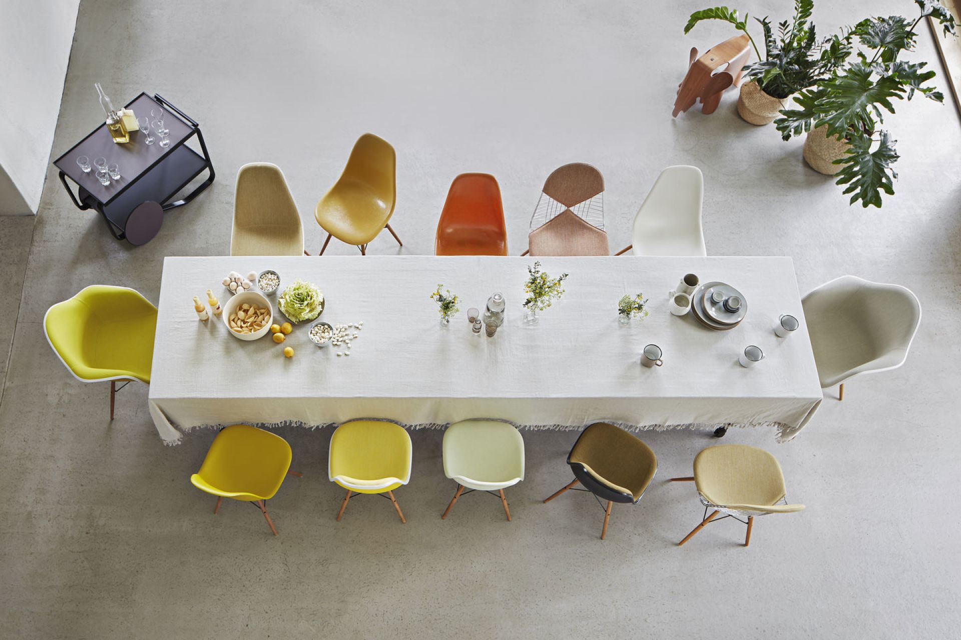 Eames Plastic Arm Rocking Chair RAR Schaukelstuhl Vitra