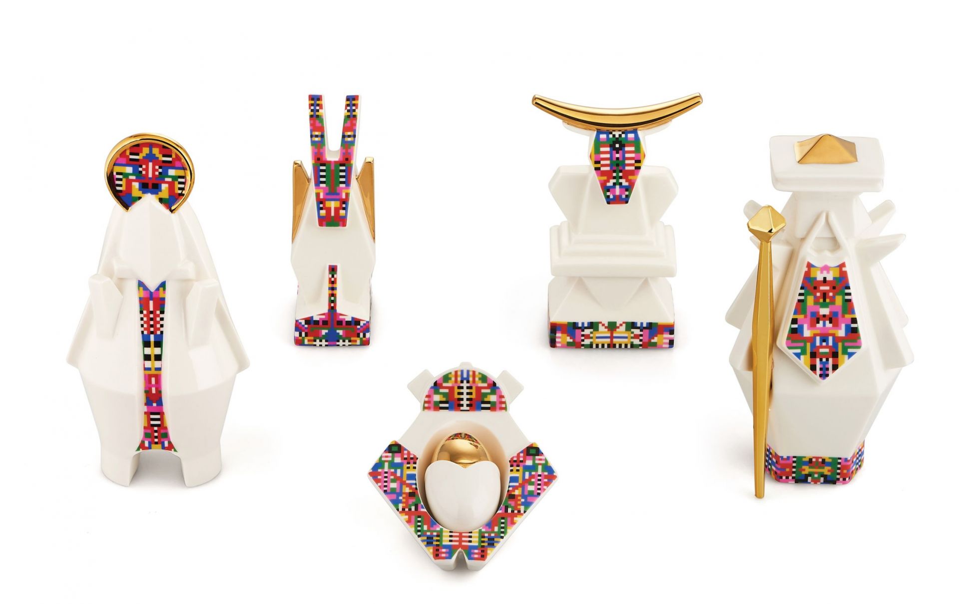 Cow Porzellanfigur ESA05 4 Alessi EINZELSTÜCK