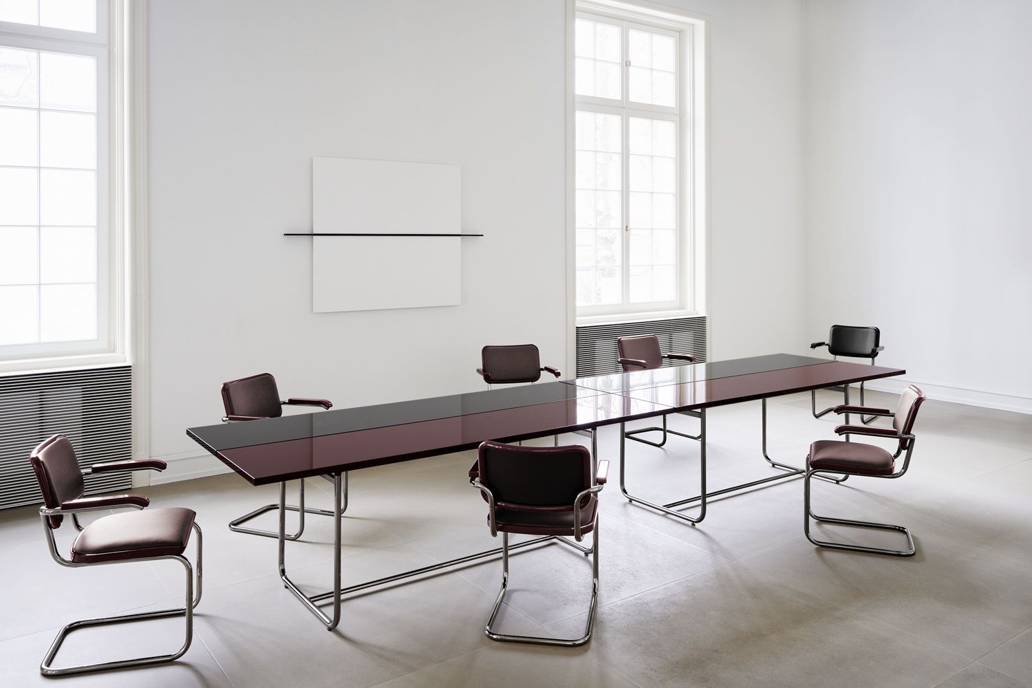 JS. Thonet by Jil Sander S 1070 / S1070 Konferenztisch Thonet