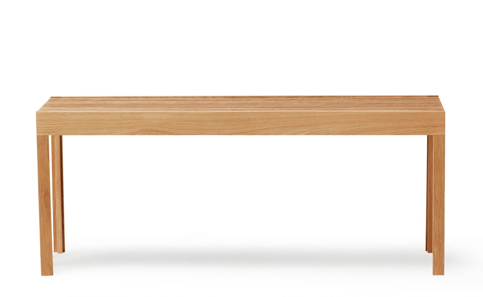 Lightweight Bank Eiche geölt Form & Refine