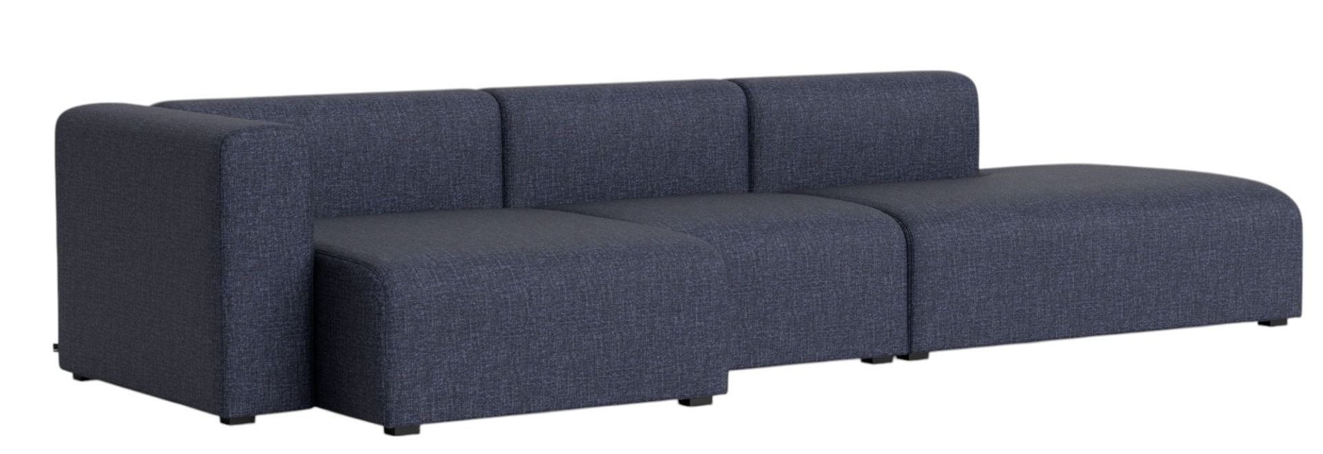 Mags Sofa 3-Sitzer Combination 4 mit Armlehne links Hay  