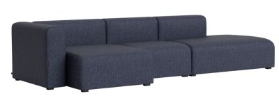 Mags Sofa 3-Sitzer Combination 4 mit Armlehne links Hay  