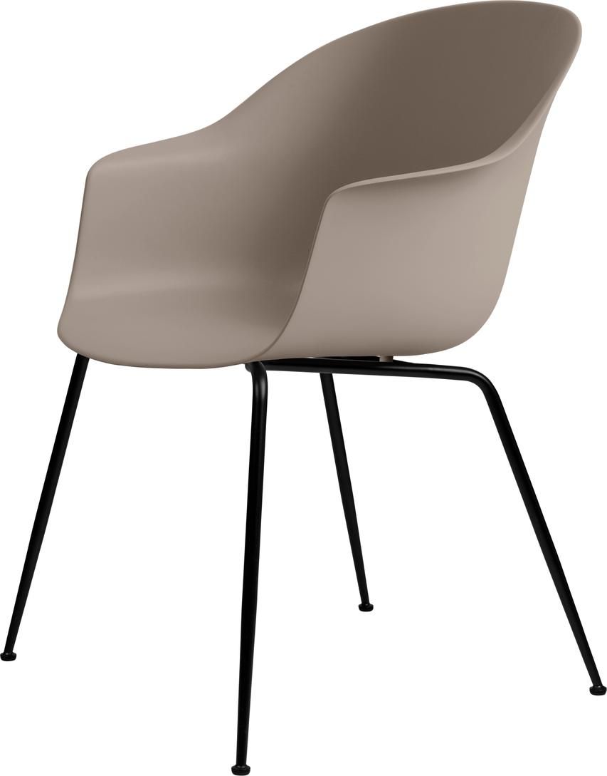 Bat Chair Esszimmerstuhl Indoor / Outdoor Gestell Schwarz Gubi 