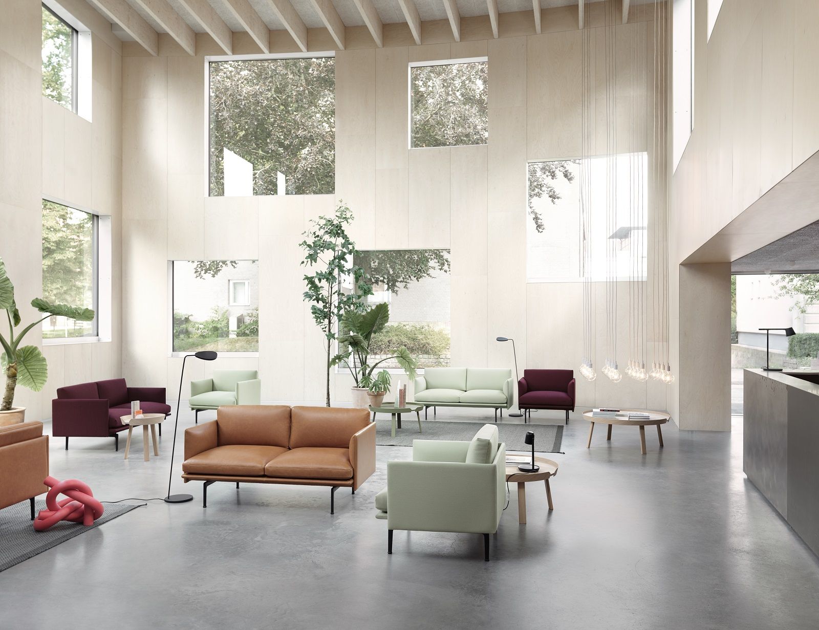 Outline Studio Sofa 170 cm Muuto