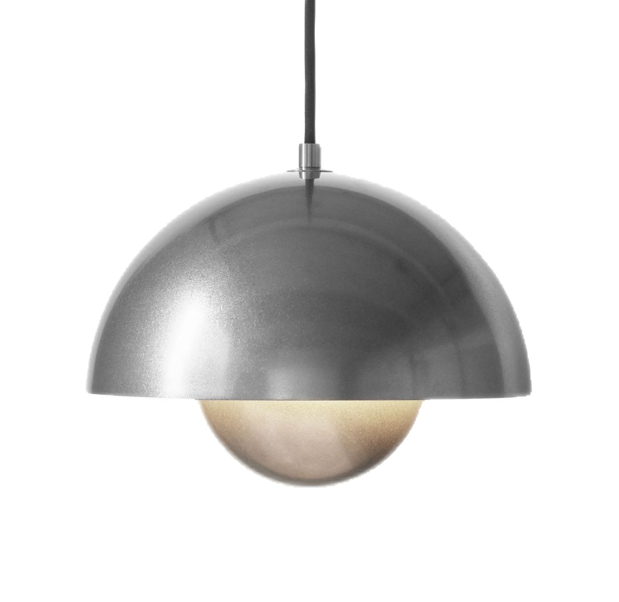 VP1 Flowerpot Pendelleuchte Pewter Anniversary Edition AndTradition