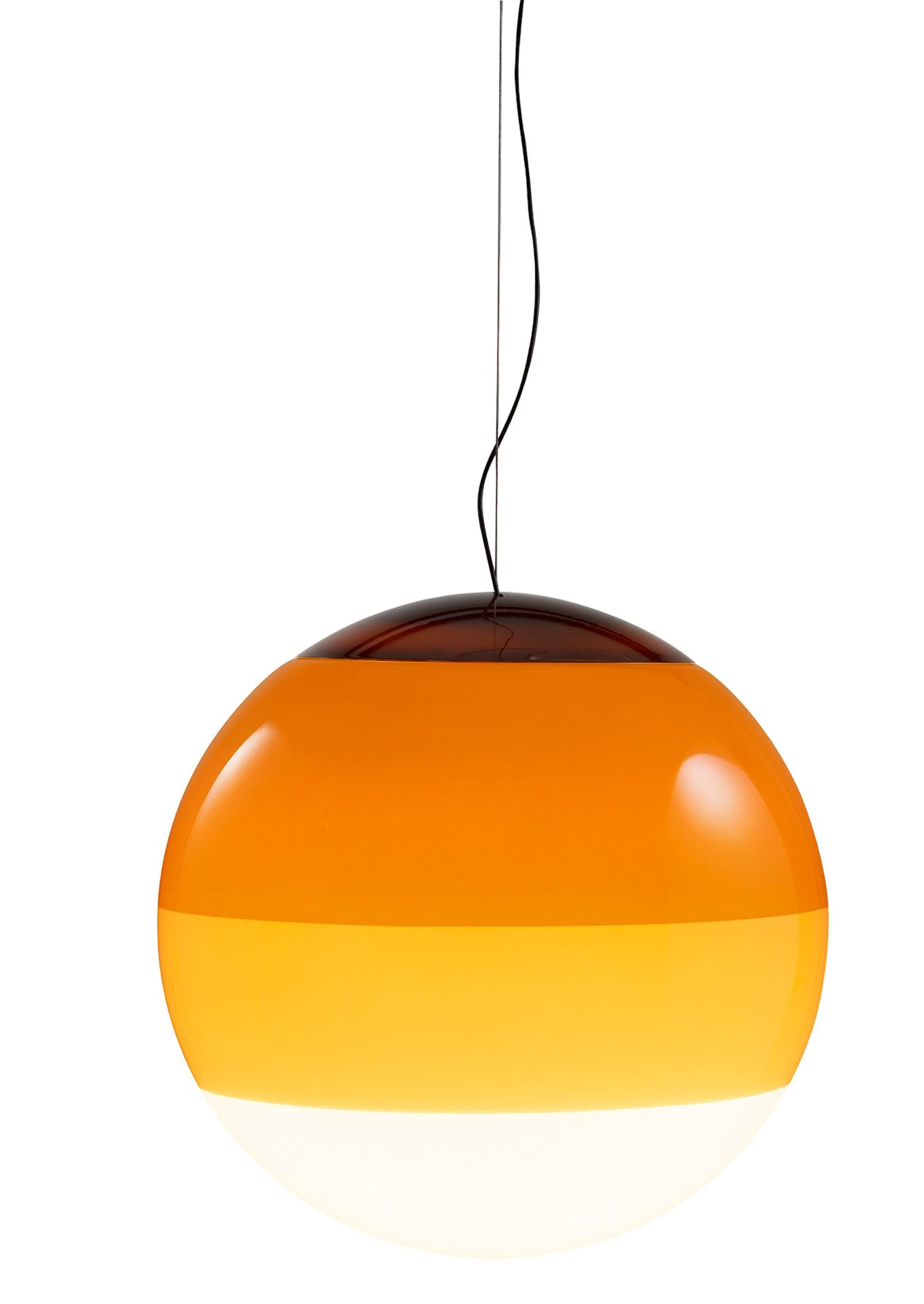Dipping Light 40 LED Pendelleuchte marset Bernstein