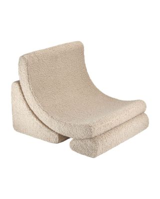 Mond Kindersessel Teddystoff Wigiwama