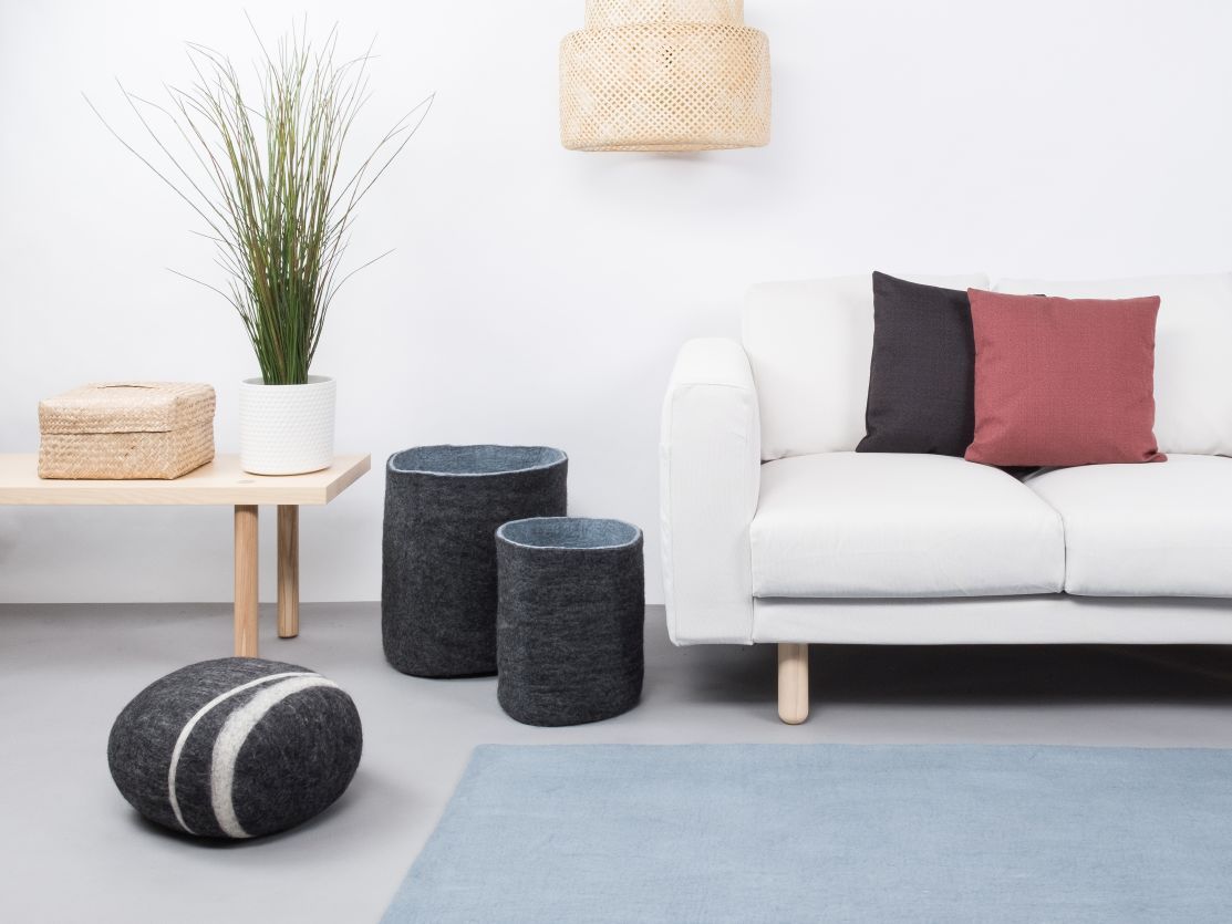 Mono Rechteckig Filzteppich 180 x 260 cm myfelt  