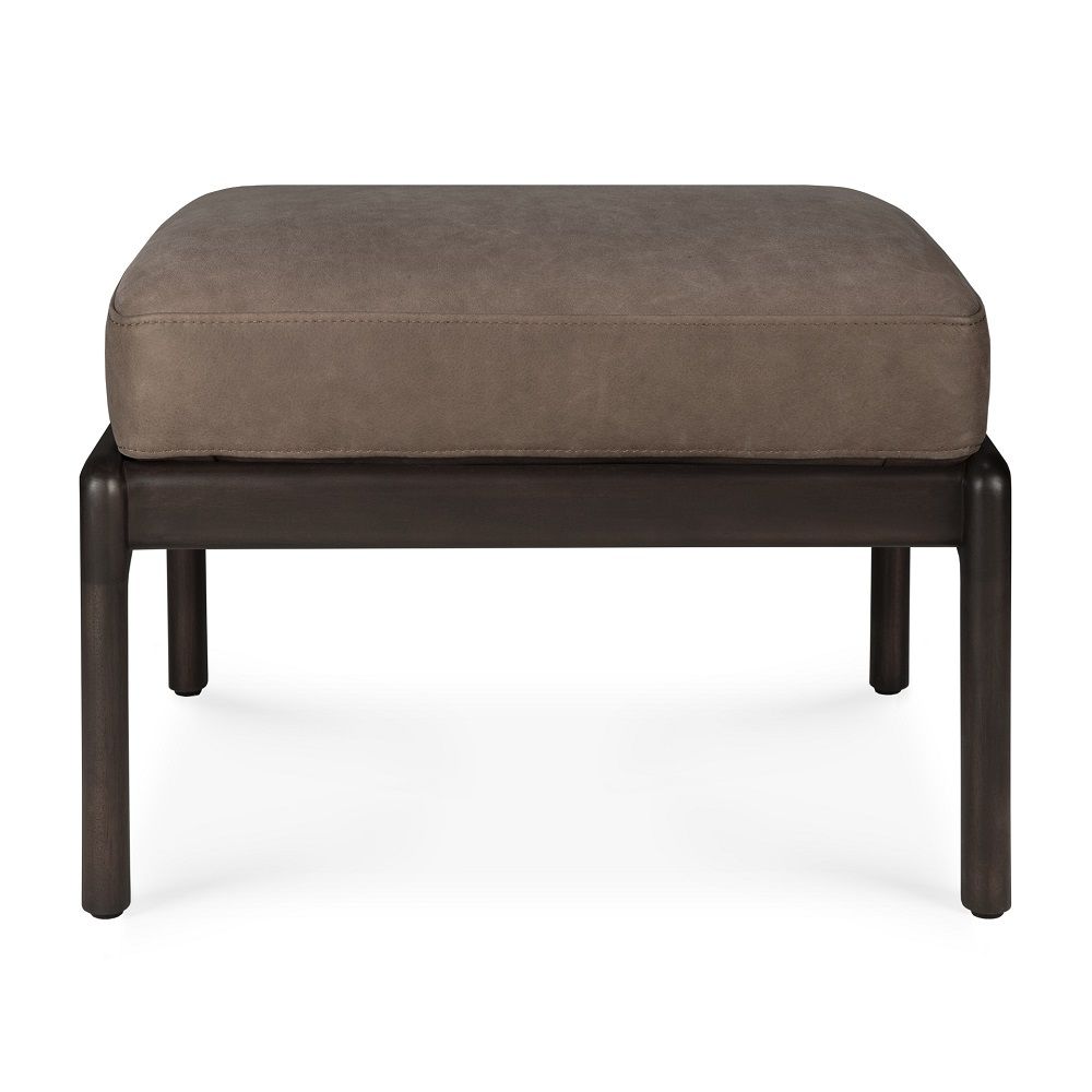 Jack Fußhocker Mahagoni Ethnicraft Dunkelbraun / Terra nubuck