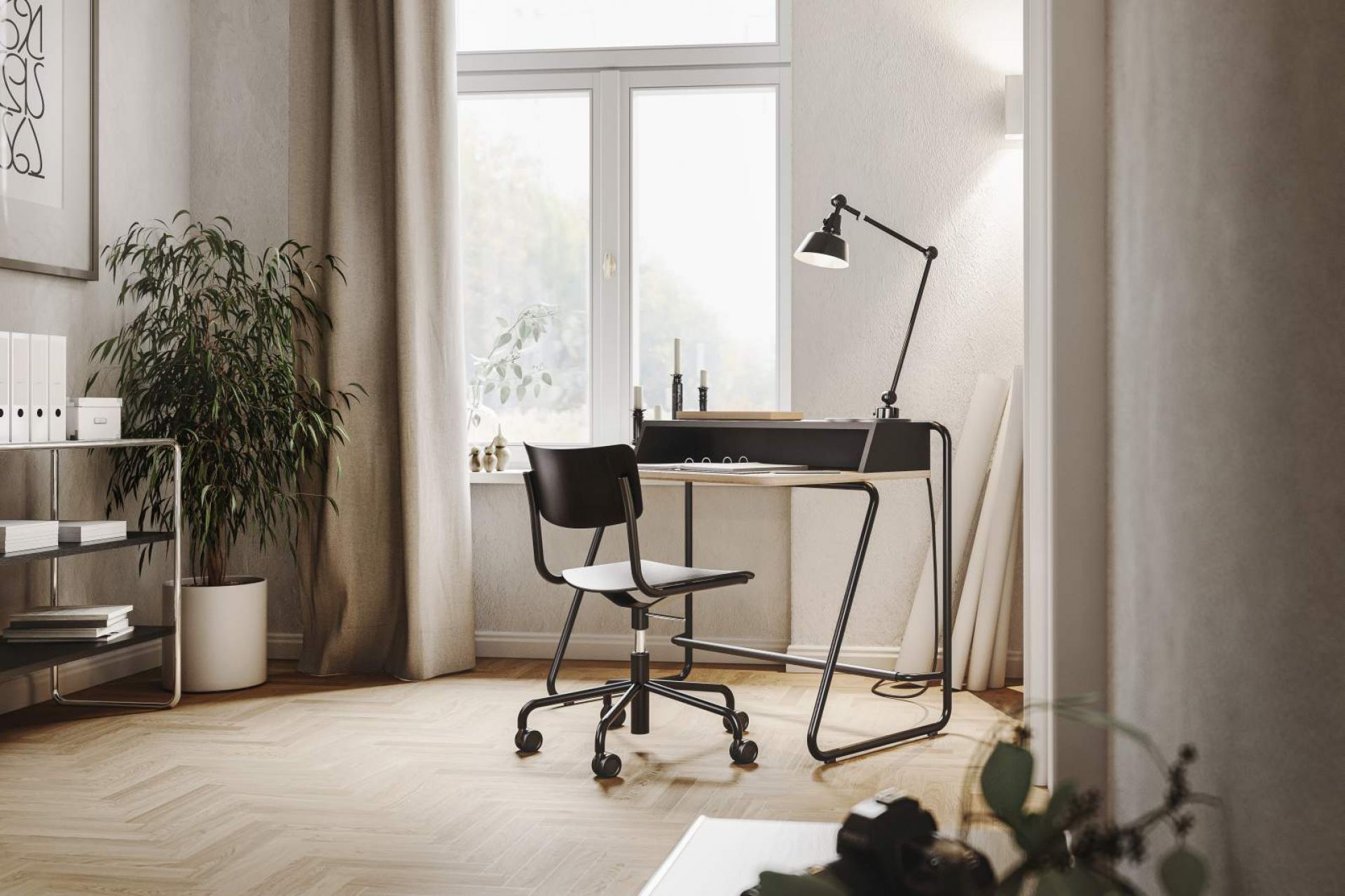 S 43 DR Drehstuhl Thonet