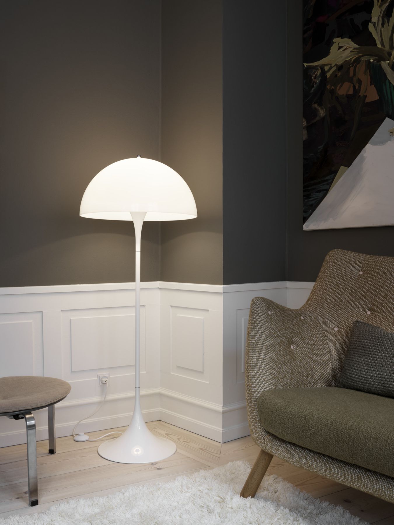 Panthella Floor Stehleuchte Louis Poulsen