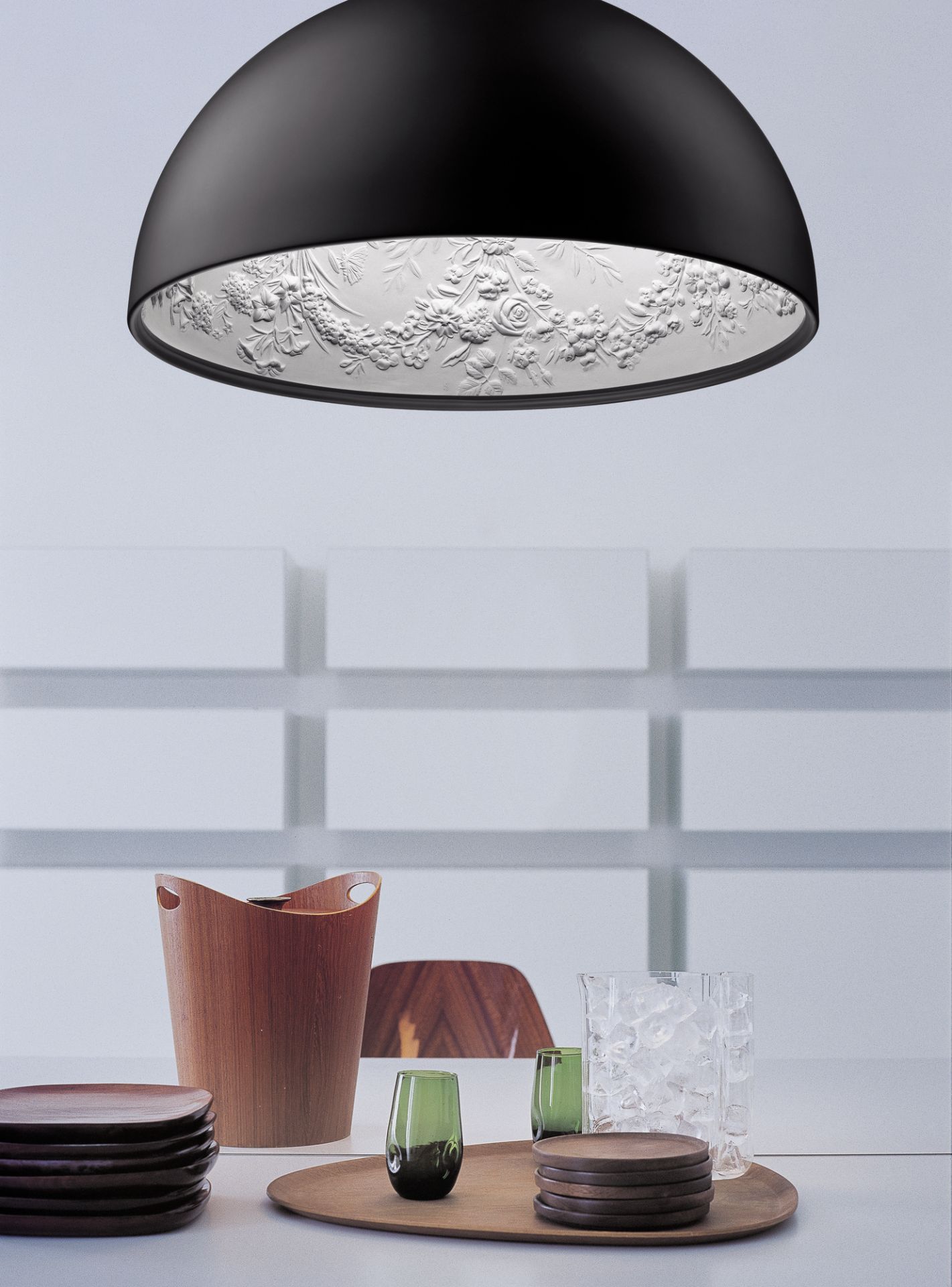 Skygarden 1 Pendelleuchte Flos Rostbraun