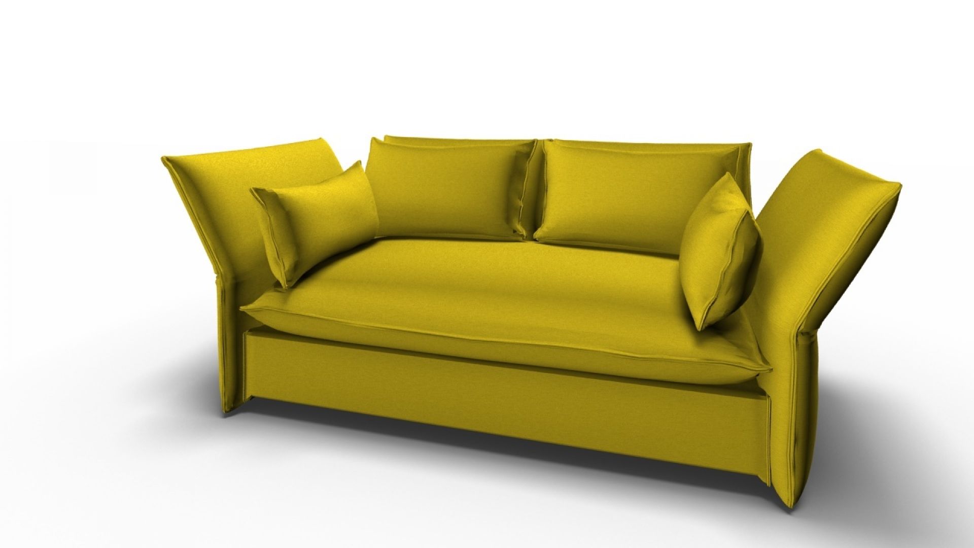 Mariposa 2-Sitzer Sofa Limone Vitra